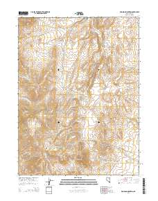 Robinson Mountain 2014 topographic map thumbnail