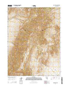 Ruby Lake SE 2014 topographic map thumbnail