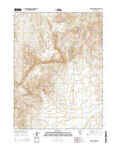 Scraper Springs 2015 topographic map thumbnail