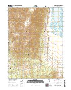 Sherman Mountain 2014 topographic map thumbnail