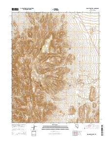 San Antonio Well 2014 topographic map thumbnail