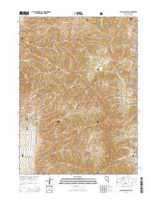 Santa Rosa Peak 2015 topographic map thumbnail