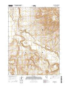 Swan Lake 2015 topographic map thumbnail