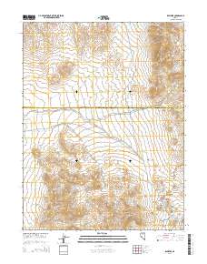 Rawhide 2014 topographic map thumbnail