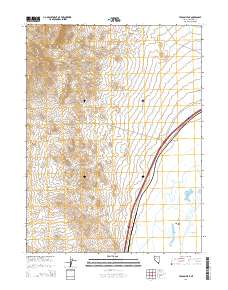 Toulon Peak 2014 topographic map thumbnail