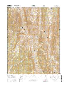 Treasure Hill 2014 topographic map thumbnail