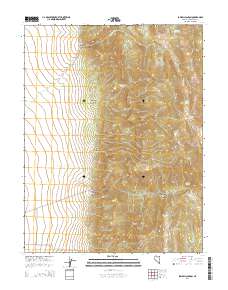Sawmill Canyon 2014 topographic map thumbnail