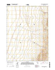 South of McDermitt 2015 topographic map thumbnail