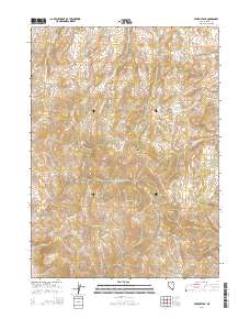 Stormy Peak 2014 topographic map thumbnail
