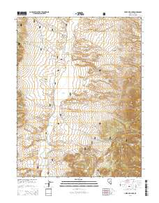 Upper Fish Lake 2014 topographic map thumbnail