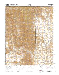 Virgin Peak 2014 topographic map thumbnail