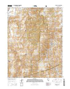Virginia City 2014 topographic map thumbnail