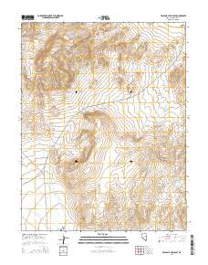 Volcanic Hills East 2014 topographic map thumbnail