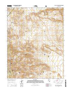 Volcanic Hills West 2014 topographic map thumbnail