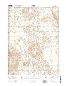 Twelvemile Flat 2015 topographic map thumbnail