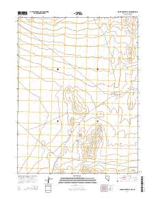 Spring Creek Flat NW 2014 topographic map thumbnail
