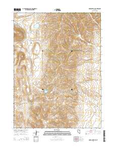 Rodeo Creek NE 2014 topographic map thumbnail