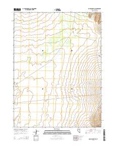 Rodeo Creek SW 2014 topographic map thumbnail