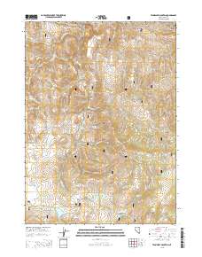 Tennessee Mountain 2015 topographic map thumbnail