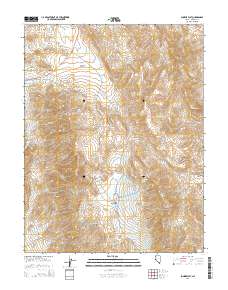 Sunrise Flat 2014 topographic map thumbnail