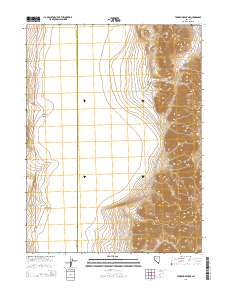 Tohakum Peak NE 2014 topographic map thumbnail
