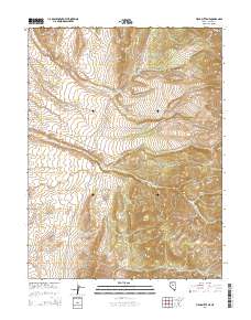 Vigus Butte NE 2014 topographic map thumbnail