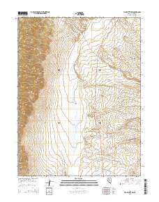Vigus Butte NW 2014 topographic map thumbnail