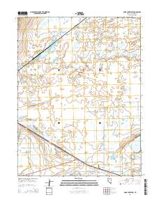 Soda Lake West 2014 topographic map thumbnail