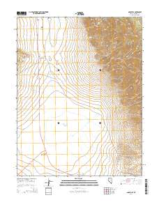 Sodaville 2014 topographic map thumbnail