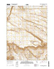 Thousand Creek Spring 2015 topographic map thumbnail