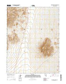 Thunder Mountain 2014 topographic map thumbnail