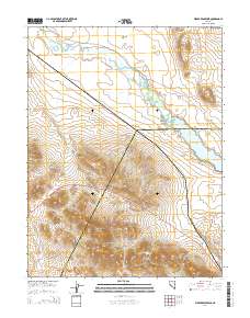 Weber Reservoir 2014 topographic map thumbnail