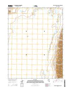 West of Railroad Pass 2014 topographic map thumbnail