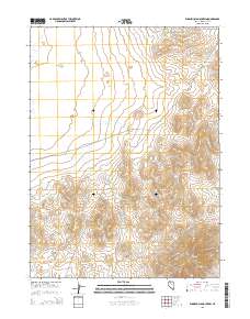 Winnemucca Mountain 2015 topographic map thumbnail
