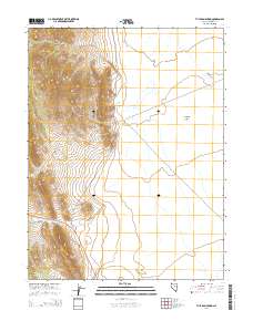 Tule Dam Spring 2014 topographic map thumbnail
