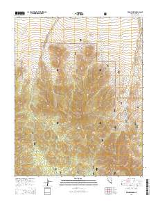 Willow Peak 2014 topographic map thumbnail