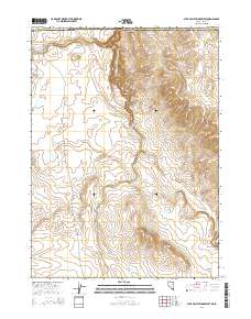 Star Valley Ridge West 2014 topographic map thumbnail
