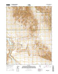 Weber Dam 2015 topographic map thumbnail