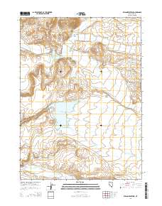 Wilson Reservoir 2014 topographic map thumbnail