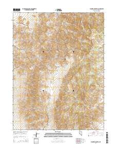 Wonder Mountain 2014 topographic map thumbnail