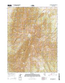 Spruce Mountain 2014 topographic map thumbnail