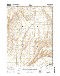 Tabor Flats 2015 topographic map thumbnail