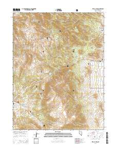 Well Canyon 2014 topographic map thumbnail