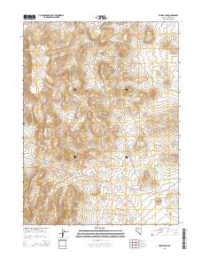 Trinity Peak 2014 topographic map thumbnail