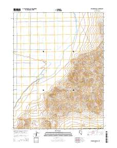 Wildhorse Pass 2015 topographic map thumbnail