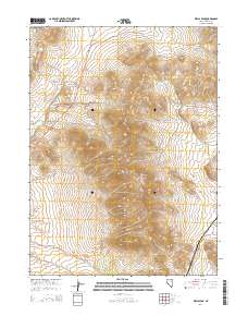 Wells Peak 2014 topographic map thumbnail