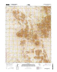 Silver King Mountain 2015 topographic map thumbnail