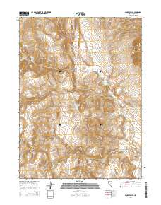 Big Sawmill Canyon 2014 topographic map thumbnail
