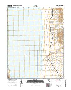 Walker Lake 2014 topographic map thumbnail