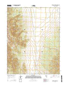 White Rock Creek 2015 topographic map thumbnail
